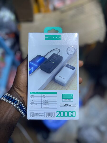 Portable 20000mAh Power Bank