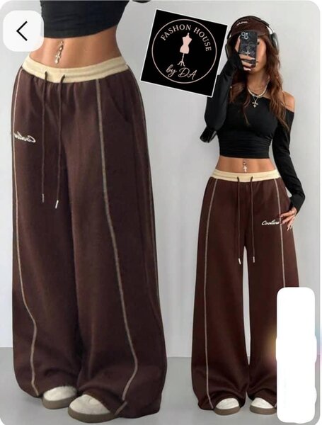Pantalons larges femme tendance