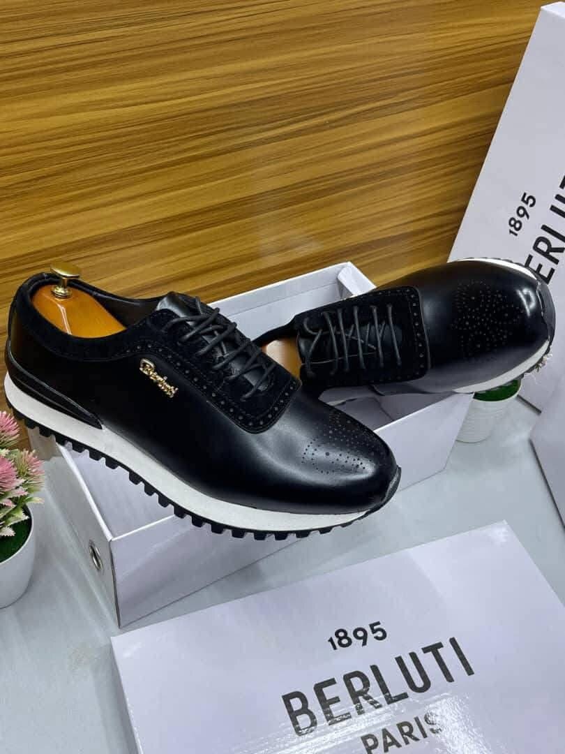 Chaussures en cuir Berluti pour hommes
