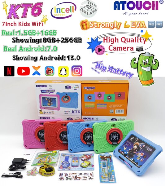 Tablette Enfant 7" Android 7.0