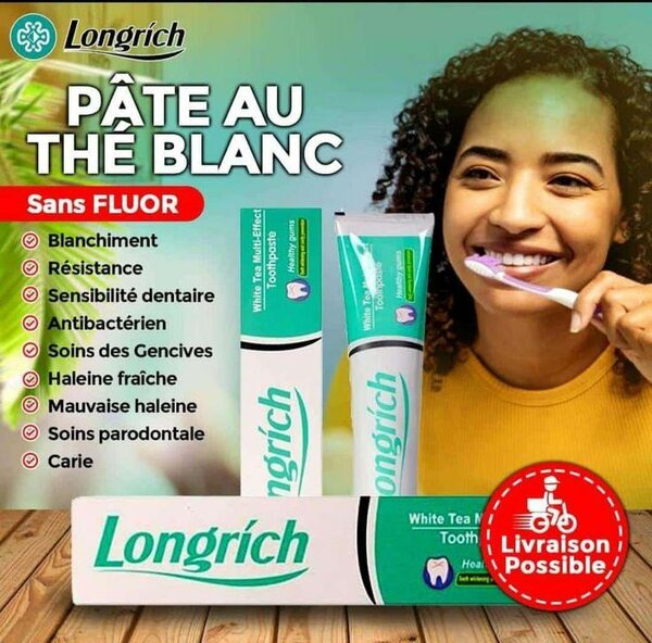 Dentifrice Longrich Thé Blanc