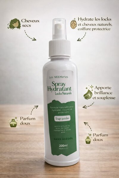Spray Hydratant Cheveux Secs