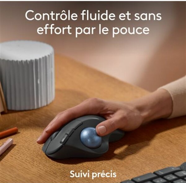 Souris Trackball Ergonomique