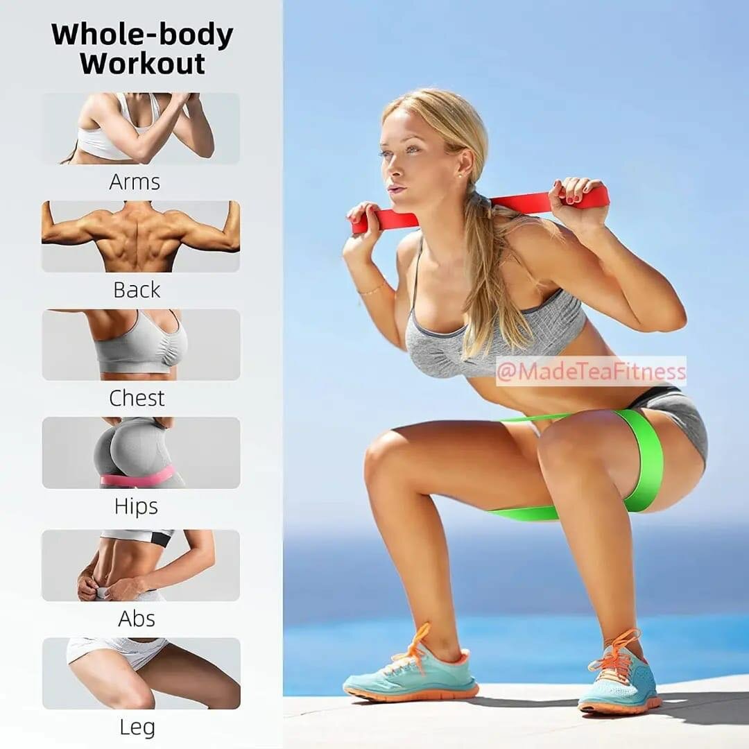 5pcs Resistance Bands