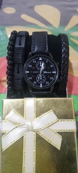 Montre bracelet homme cuir