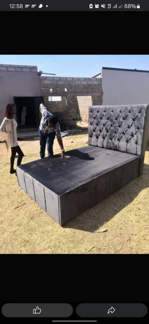 Dressing mirror,tv standa and bed