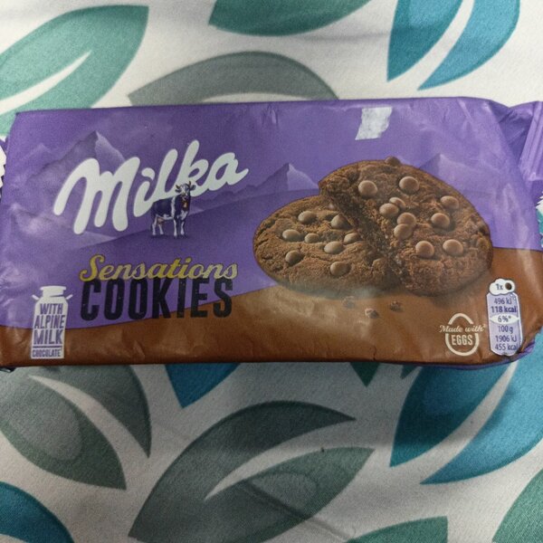 Milka sensation cookies