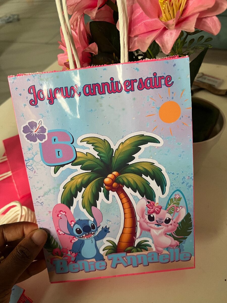 Sac cadeau Anniversaire Enfant