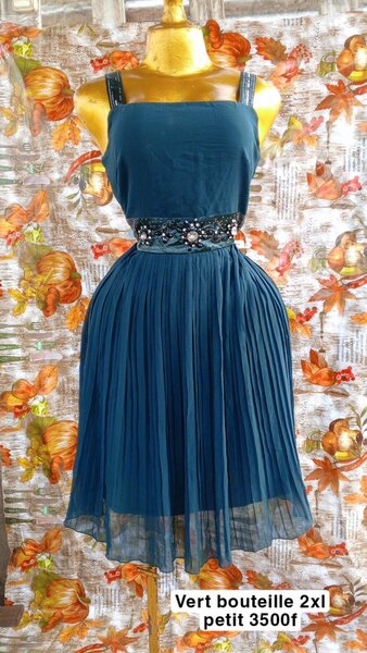 Robe élégante en coton