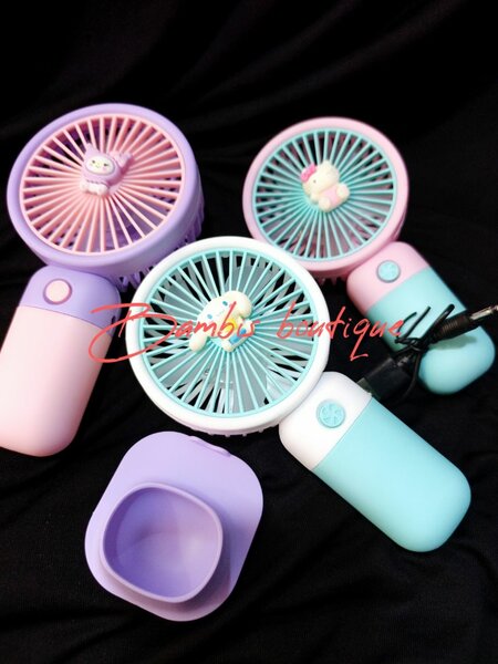 Ventilateurs portatifs USB colorés