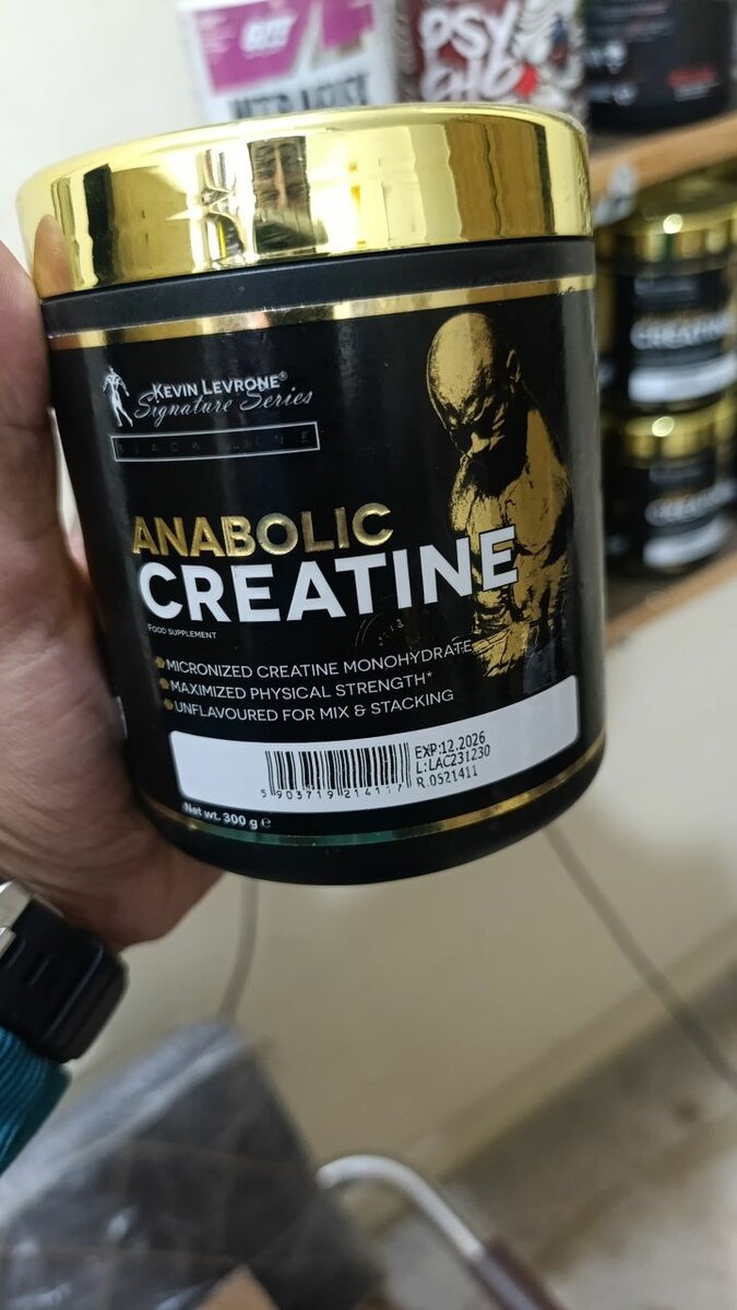 KL Anabolic Creatine 60 SERVING unflaved available