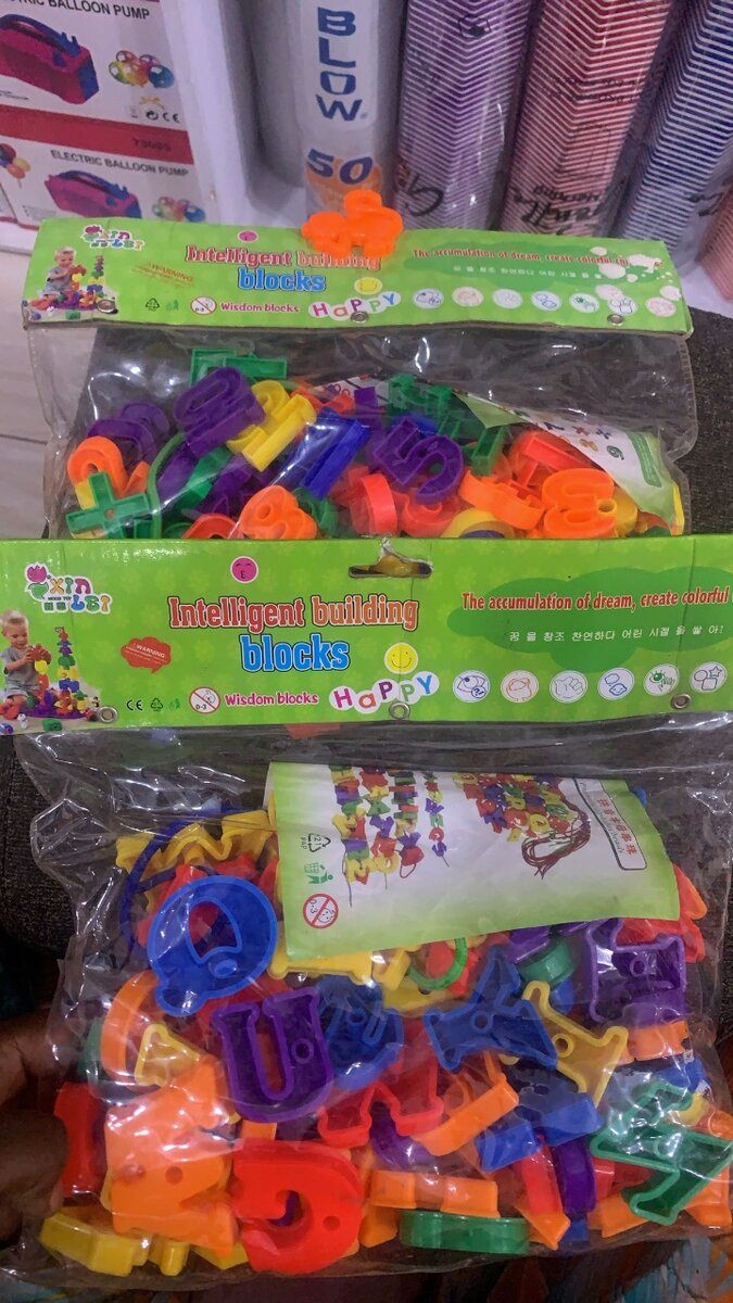 Kids Wisdom Alphabet/Numeric Blocks