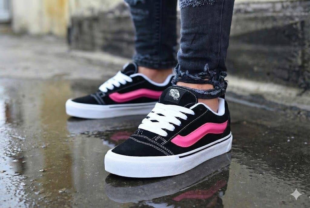 Chaussures Vans Old Skool Noir et Blanc
