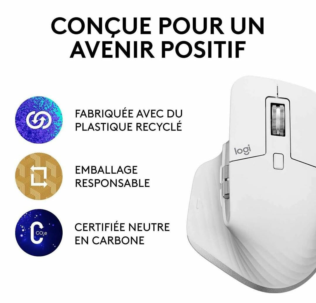 Souris ergonomique sans fil écologique
