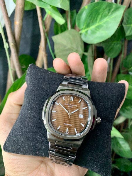 Fatek Phillips stainless steel watch