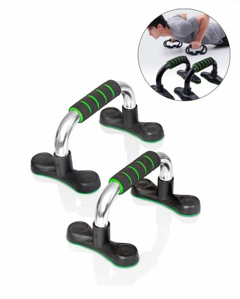 2 Pieces Steel Push up Bars Chest Muscle Pushup Stands