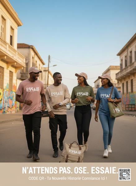 T-shirts et Casquettes Stylish ESSAIE