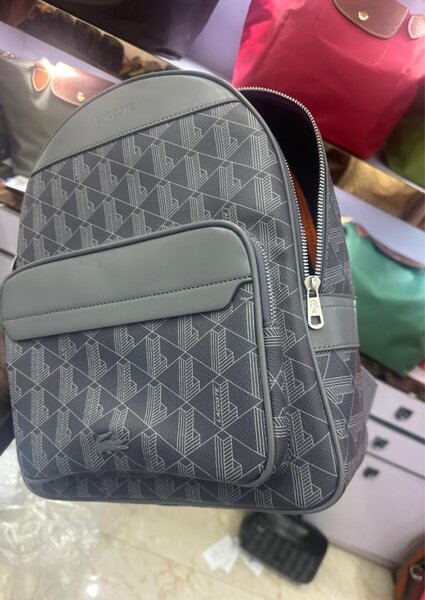 Sac à dos géométrique chic