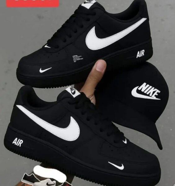 Nike Air Force 1 noir et blanc