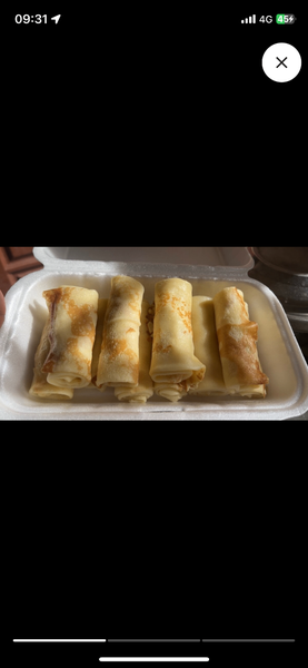 Crêpe nature (sucre)