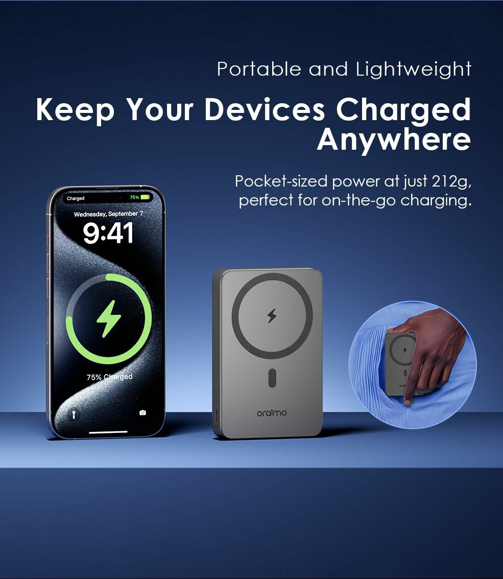 Oraimo Magnetic charge 10000mh