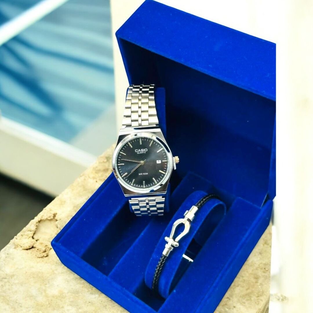 Montre CASIO femme en acier