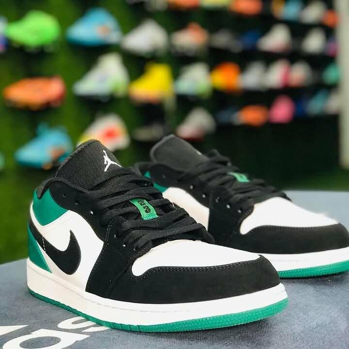 Jordan 1 low top green