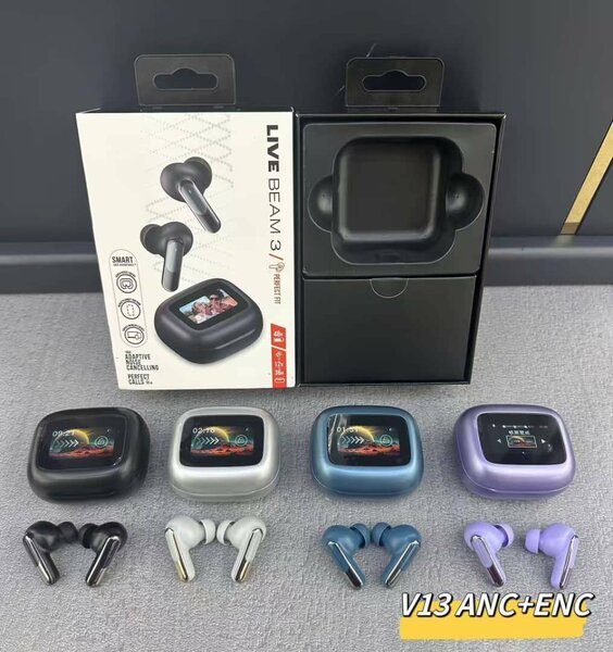 V13 ANC+ENC Wireless Earbuds