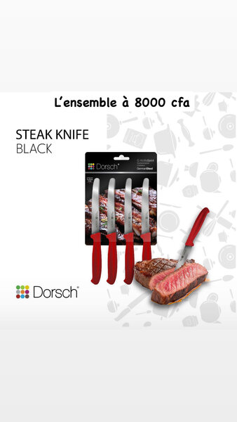 مجموعة سكاكين ستيك دورش