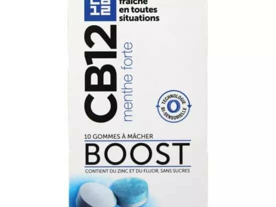 Gommes Menthe Forte CB12 Boost