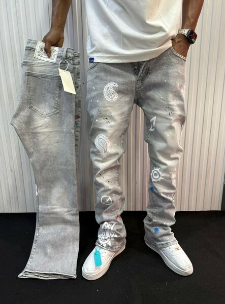 Jeans street art pour hommes