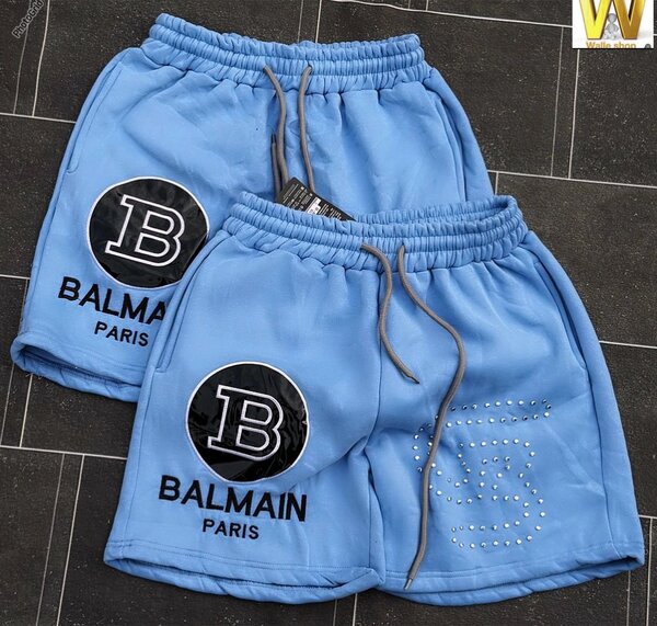 Shorts Balmain Paris bleu homme
