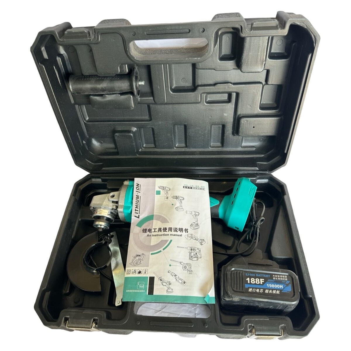 Cordless grinding machine