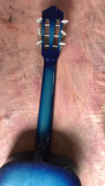 Guitare Classique Bleue