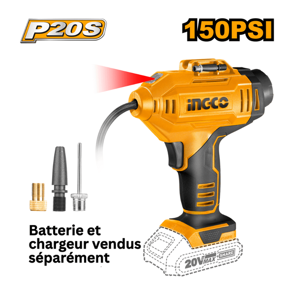 Compresseur d'air portatif 150PSI