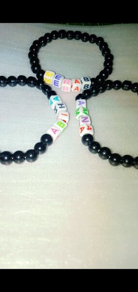 Customized name bracelet