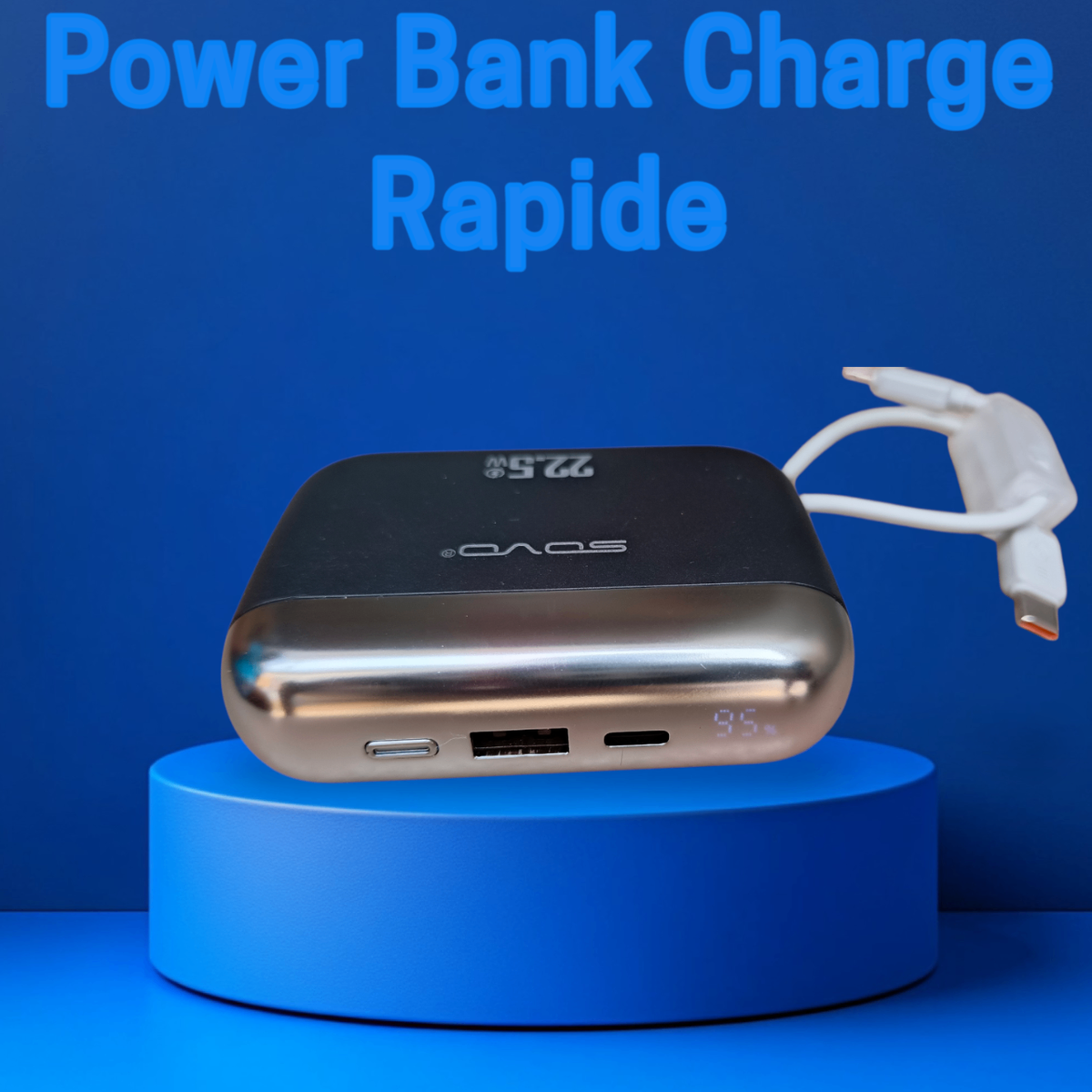 Power Bank Charge Rapide 22500mAh