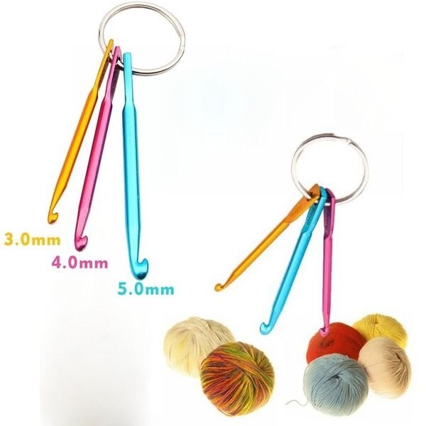 Crochet Hook Set Porte-clefs