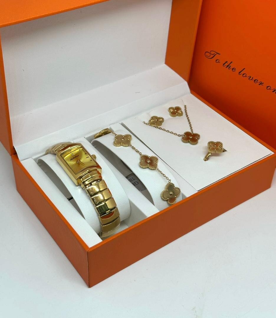 Ensemble montre de marque pour femme