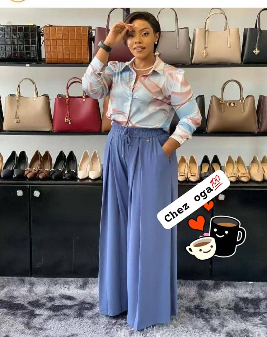 Pantalons Palazzo élégants