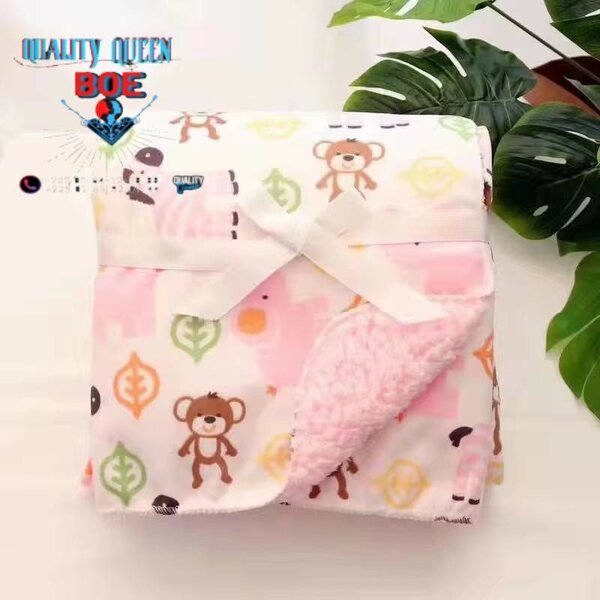 COUVERTURE DE BÉBÉ DOUBLE FACE