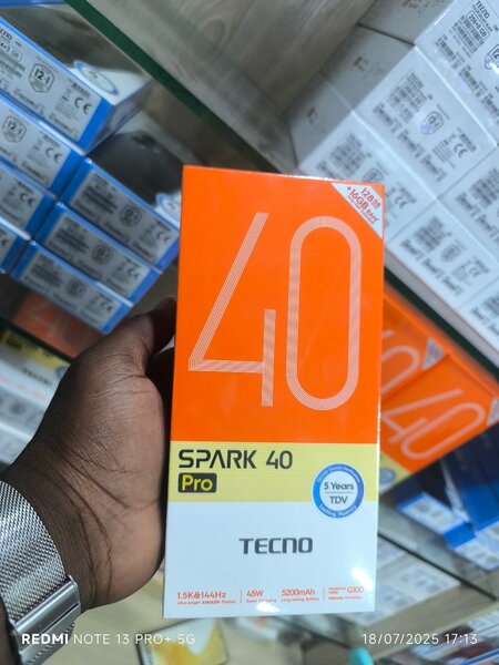 TECNO SPARK 40PRO 128GB/8+8GB