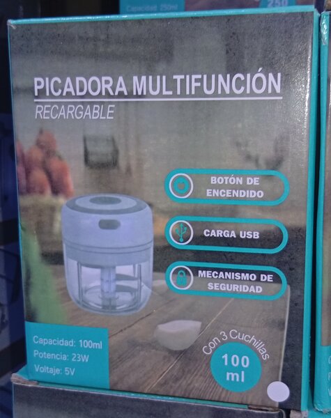 Mini-Hachoir Rechargeable USB 100ml