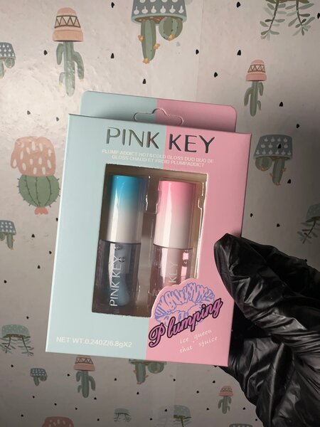 Lip Gloss Duo Pink Key
