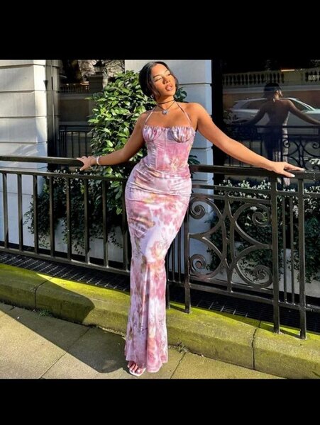 Robe Longue Élégante Femme