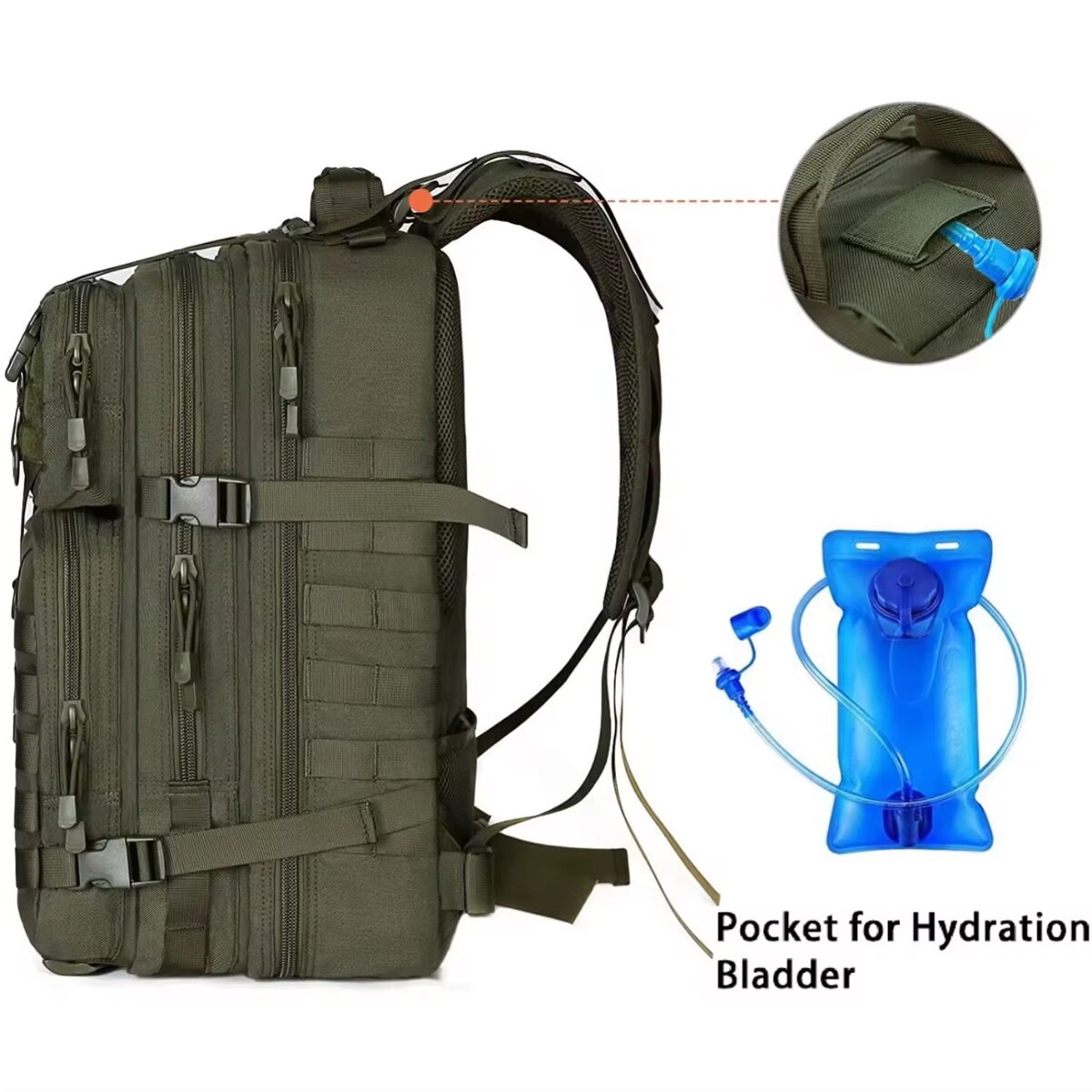 Military tactical backpacks