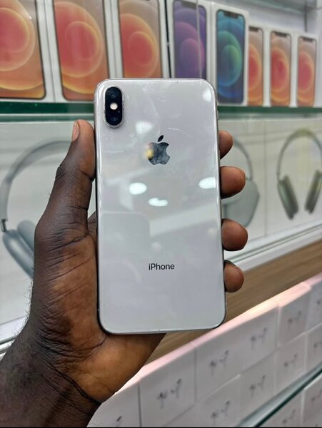 iPhone X Argent