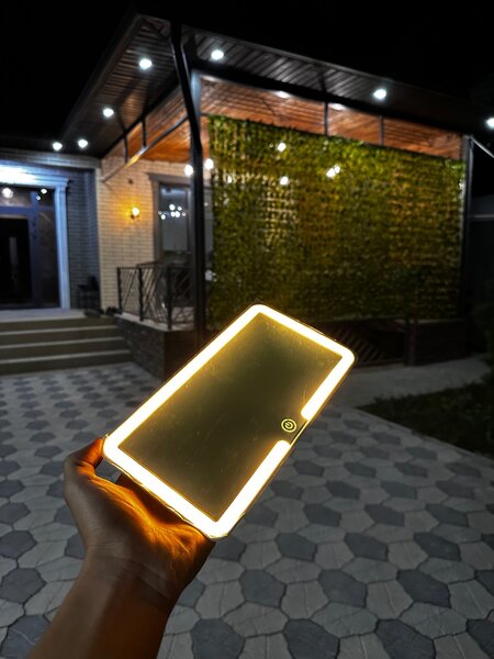 Led зеркало для машины