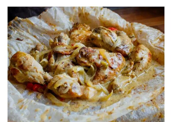 Poulet Crémeux au Four