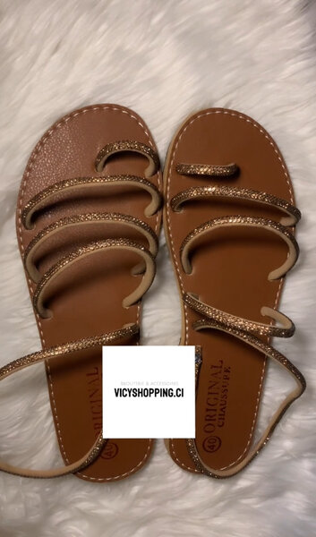 Sandales en cuir élégantes